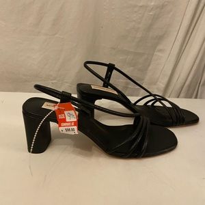 Antonio Melani black leather sandals various sizes all NWT